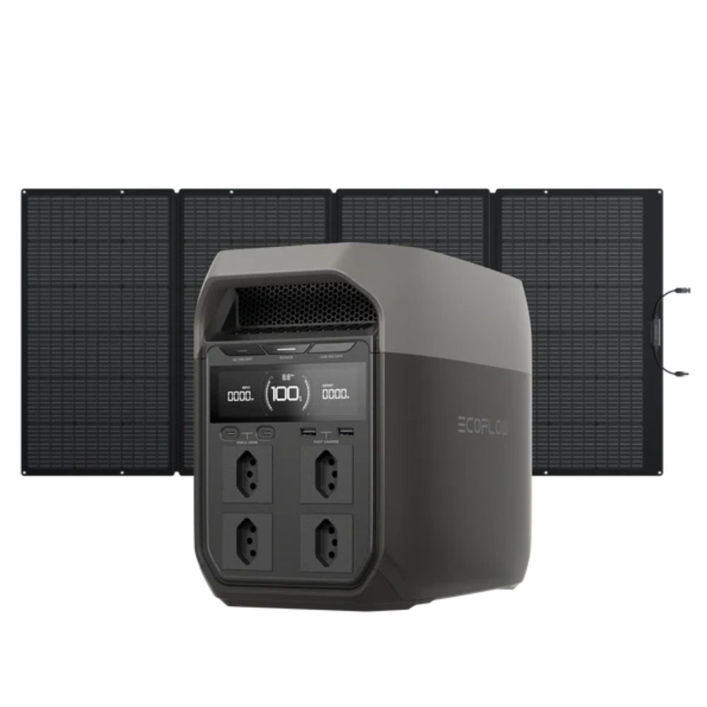 Gerador de Energia Portátil DELTA 3 + Painel 400W Ecoflow