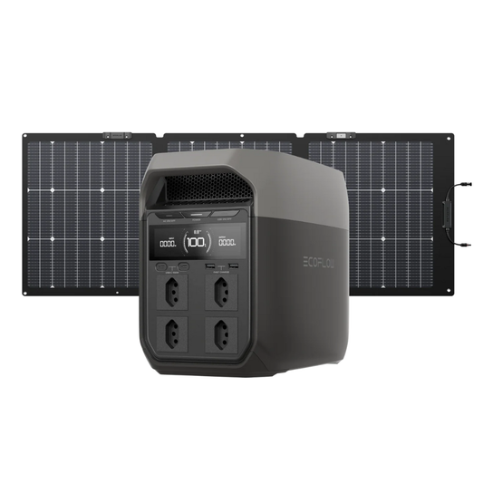 Gerador de Energia Portátil DELTA 3 + Painel 220W Ecoflow