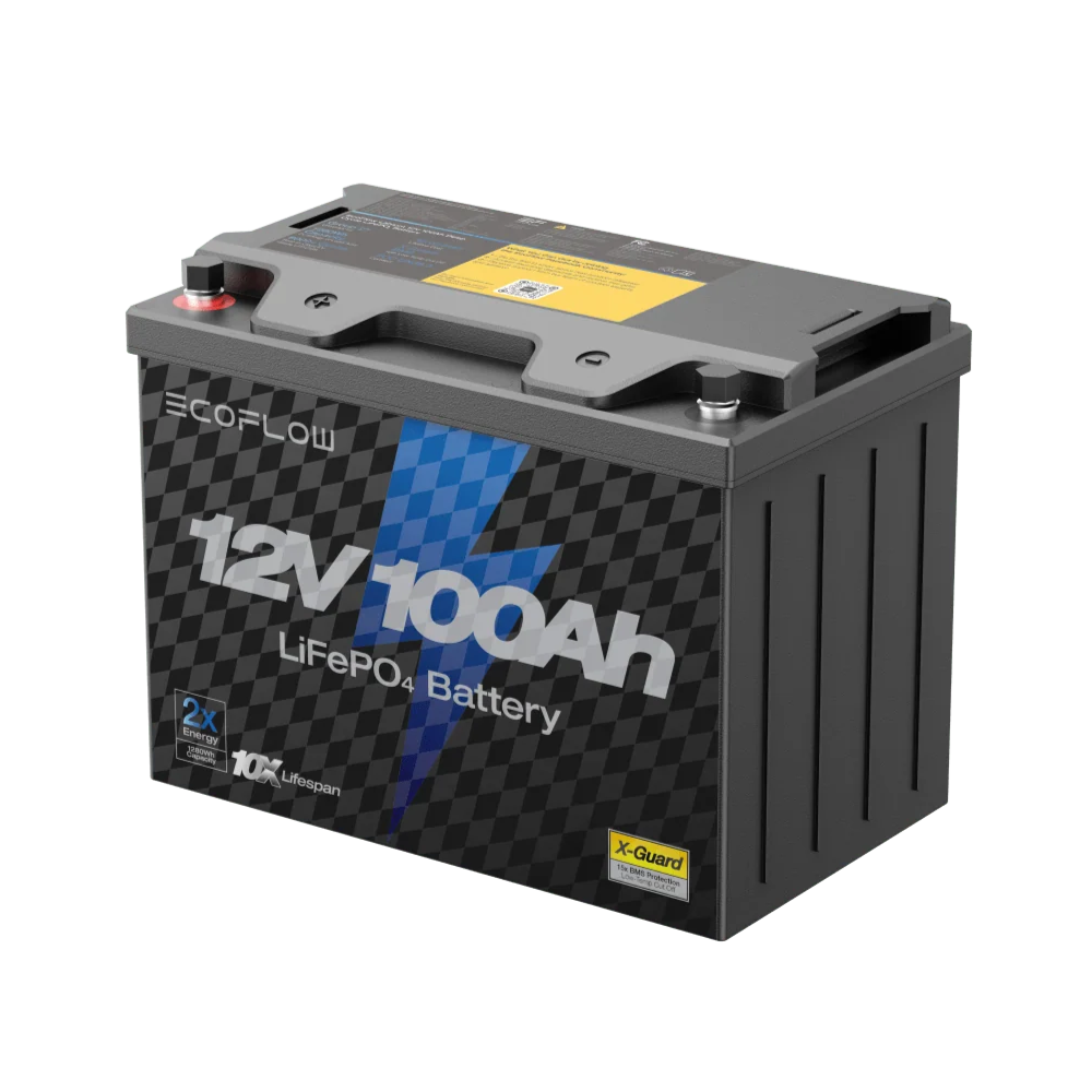 Bateria EcoFlow 12V - 100Ah - LiFePO4