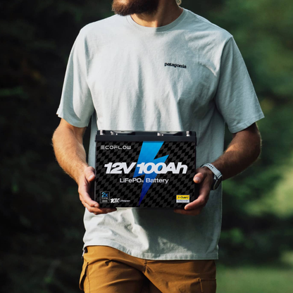 Bateria EcoFlow 12V - 100Ah - LiFePO4