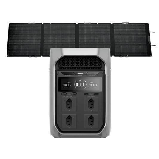 Delta 3 Max Plus + Painel 220W Ecolfow