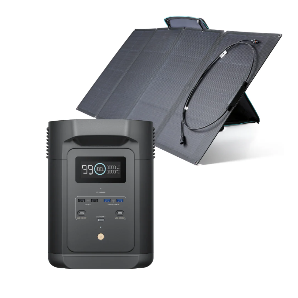 Gerador de Energia Portátil DELTA 2 Black (E980)